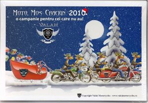 Acţiuni caritabile - 2010 Moto Moş Crăciun - Găeşti